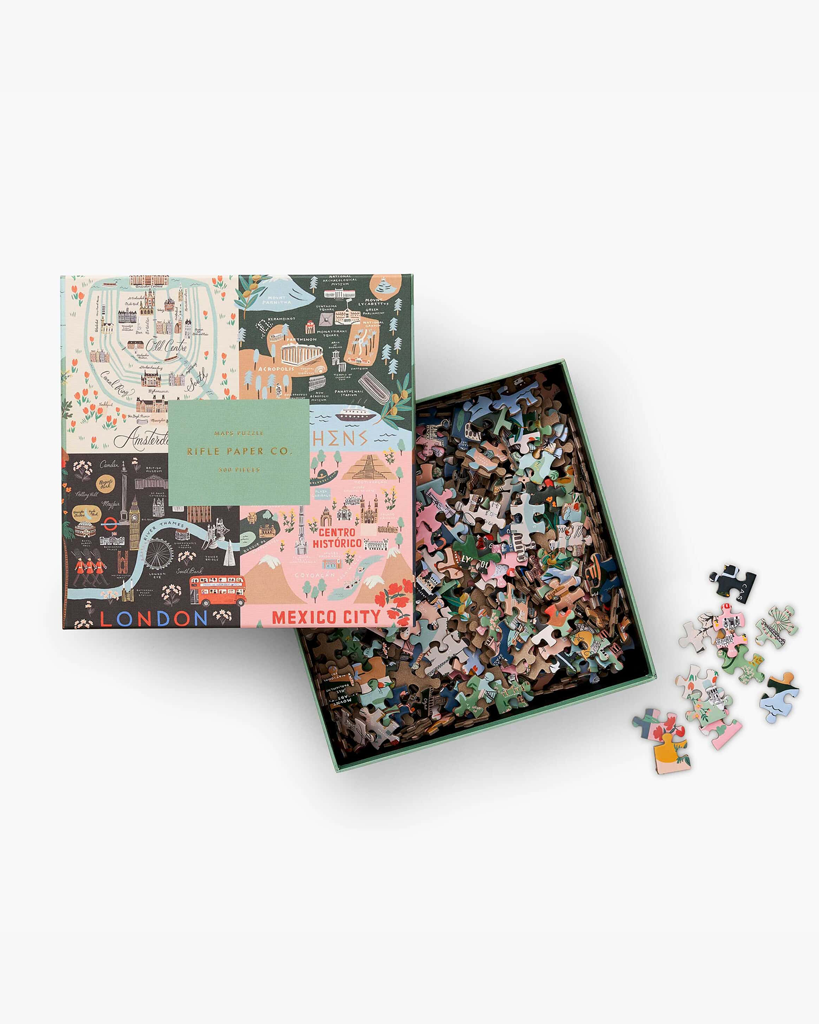 Jigsaw Puzzle - Maps