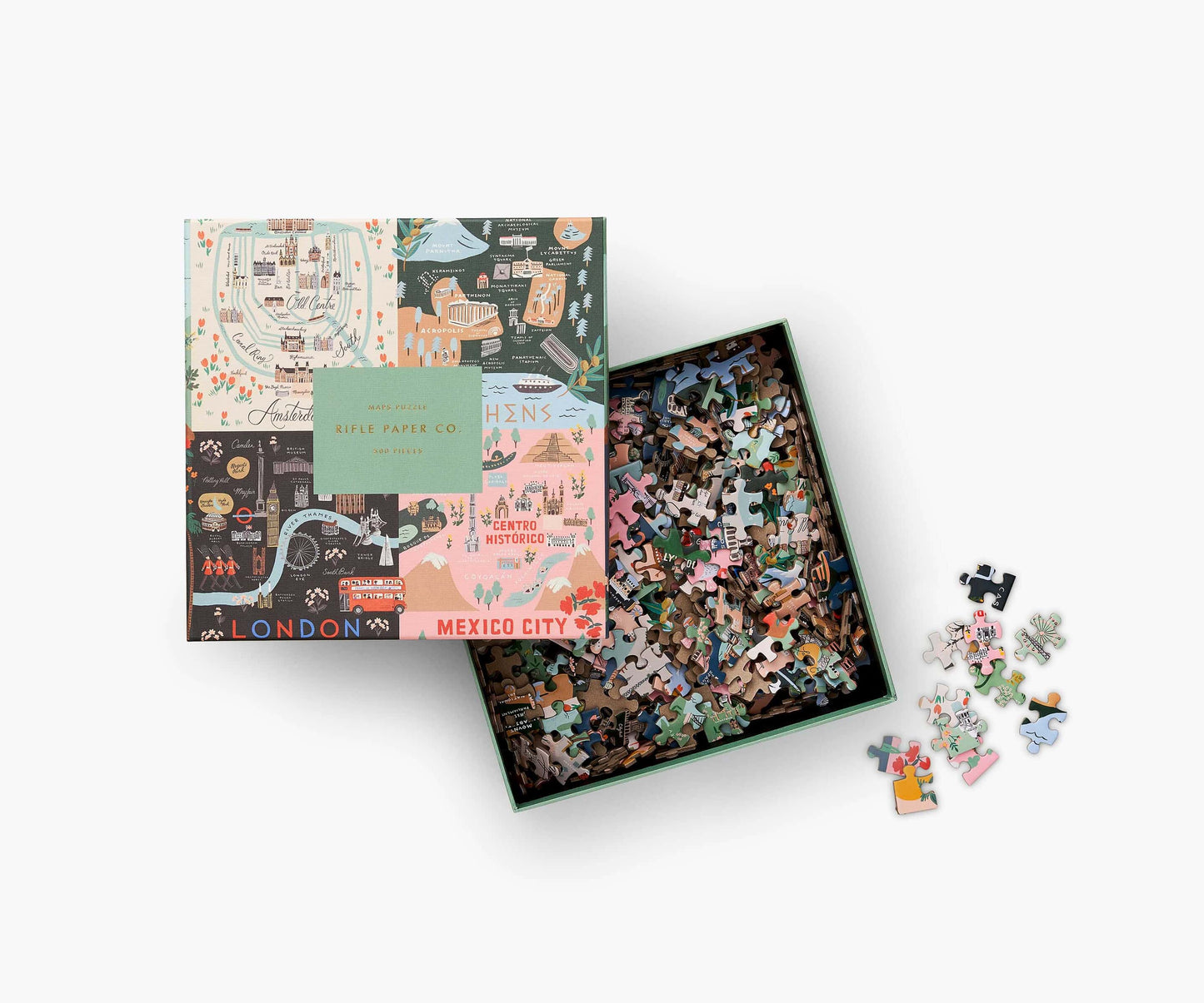 Jigsaw Puzzle - Maps