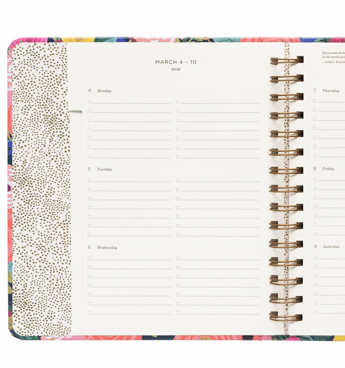 Everyday 17-Month Planner 2019 - Juliet Rose