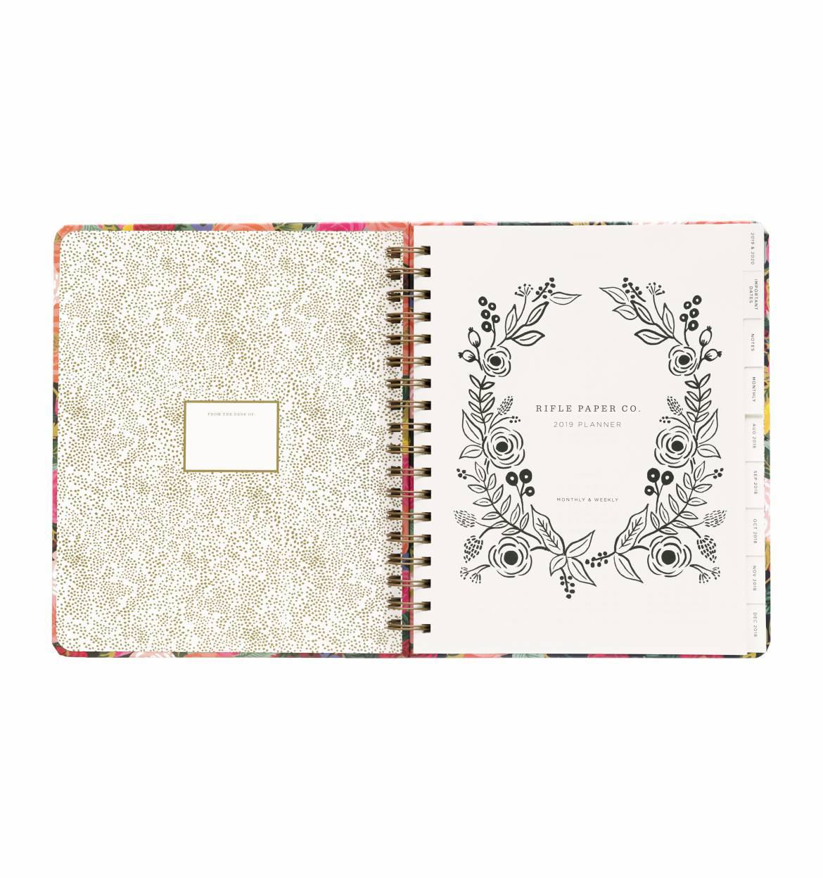 Everyday 17-Month Planner 2019 - Juliet Rose Spiral