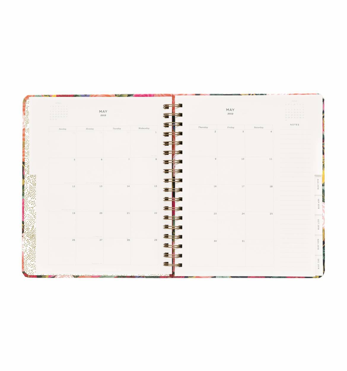 Everyday 17-Month Planner 2019 - Juliet Rose Spiral