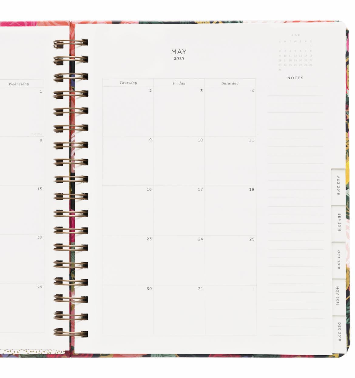 Everyday 17-Month Planner 2019 - Juliet Rose Spiral