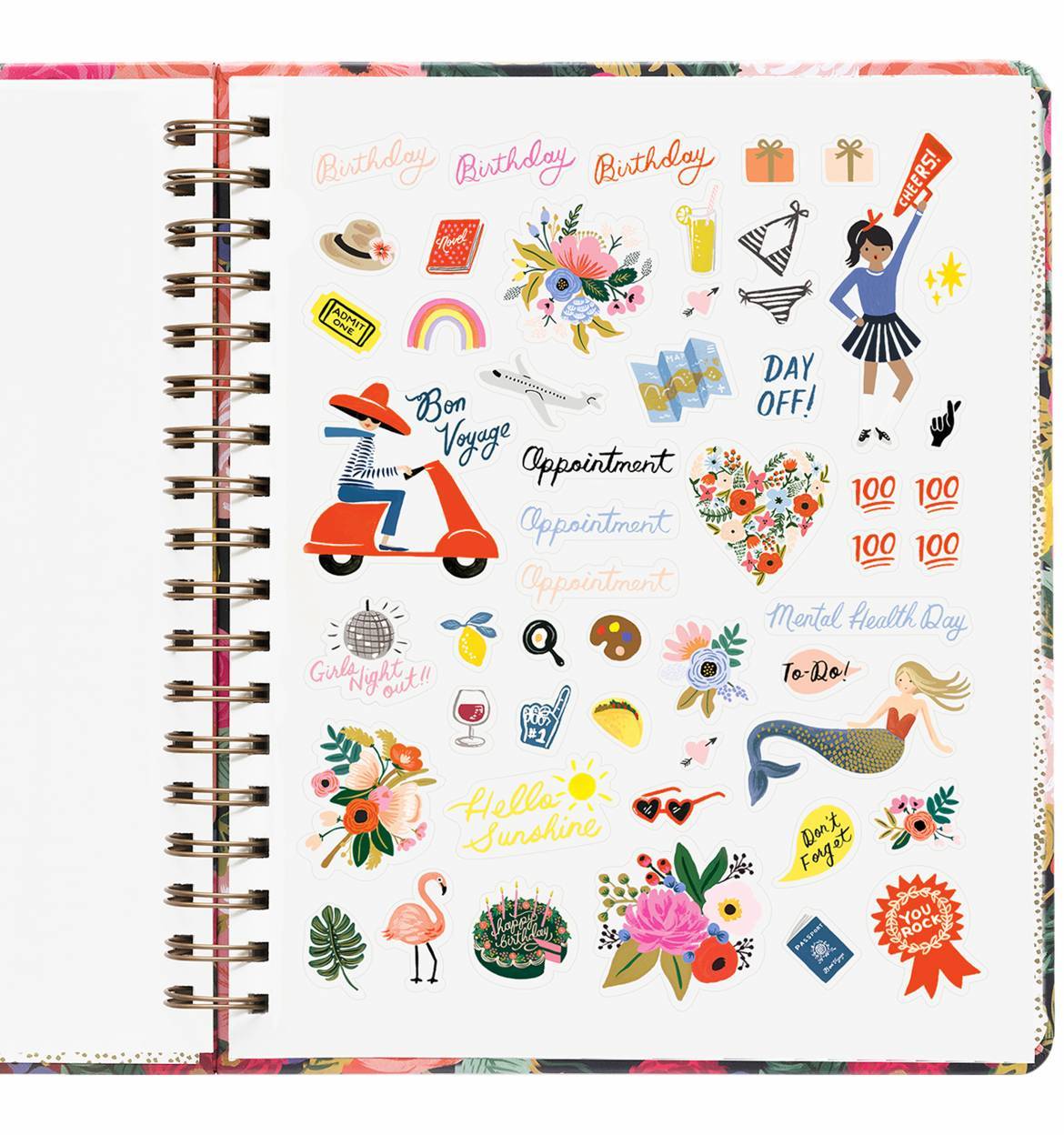 Everyday 17-Month Planner 2019 - Juliet Rose Spiral