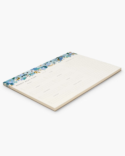 Weekly Meal Planner - Garden Party Blue [PRE ORDER]