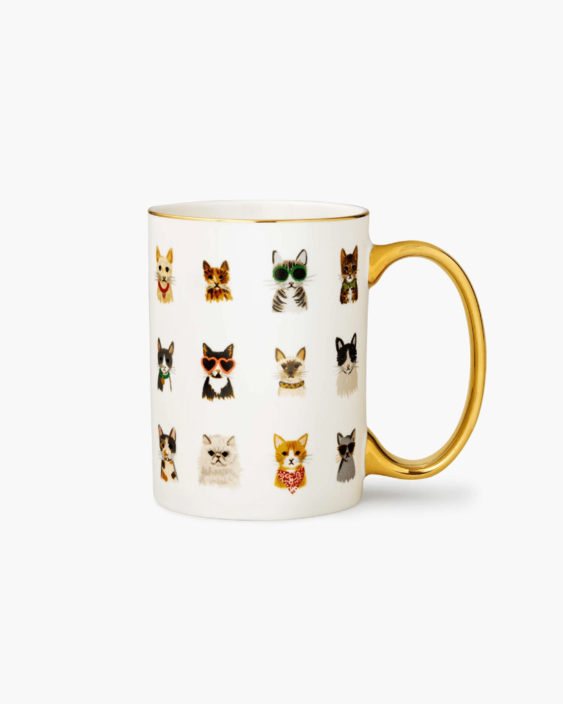 Porcelain Mug - Cool Cats