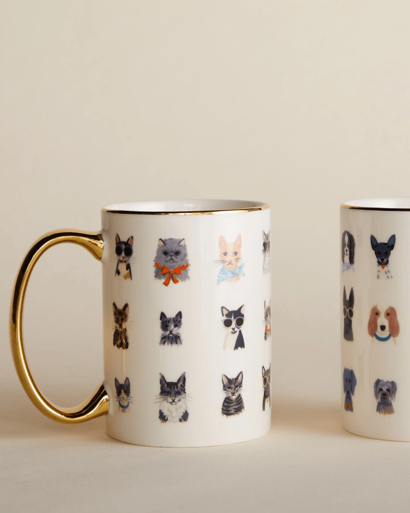 Porcelain Mug - Cool Cats