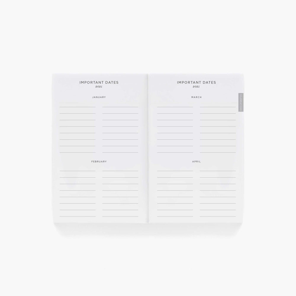 
                      
                        Pocket Agenda 2021 - Flower Crown
                      
                    