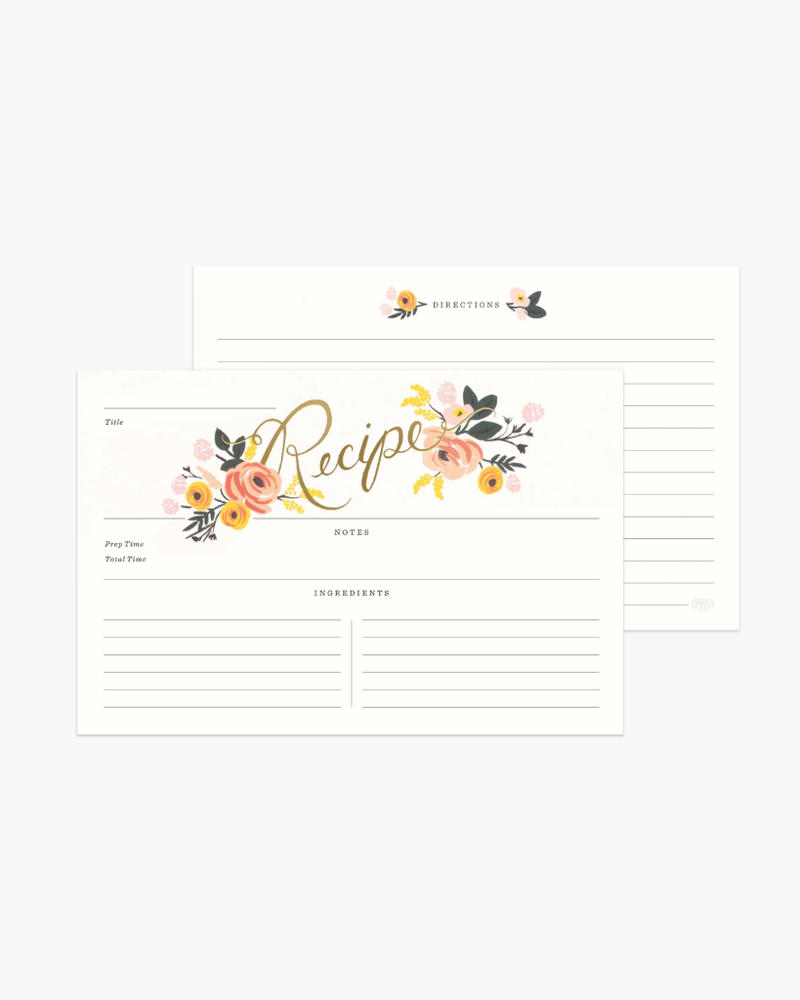 
                      
                        Recipe Cards - Peonies
                      
                    