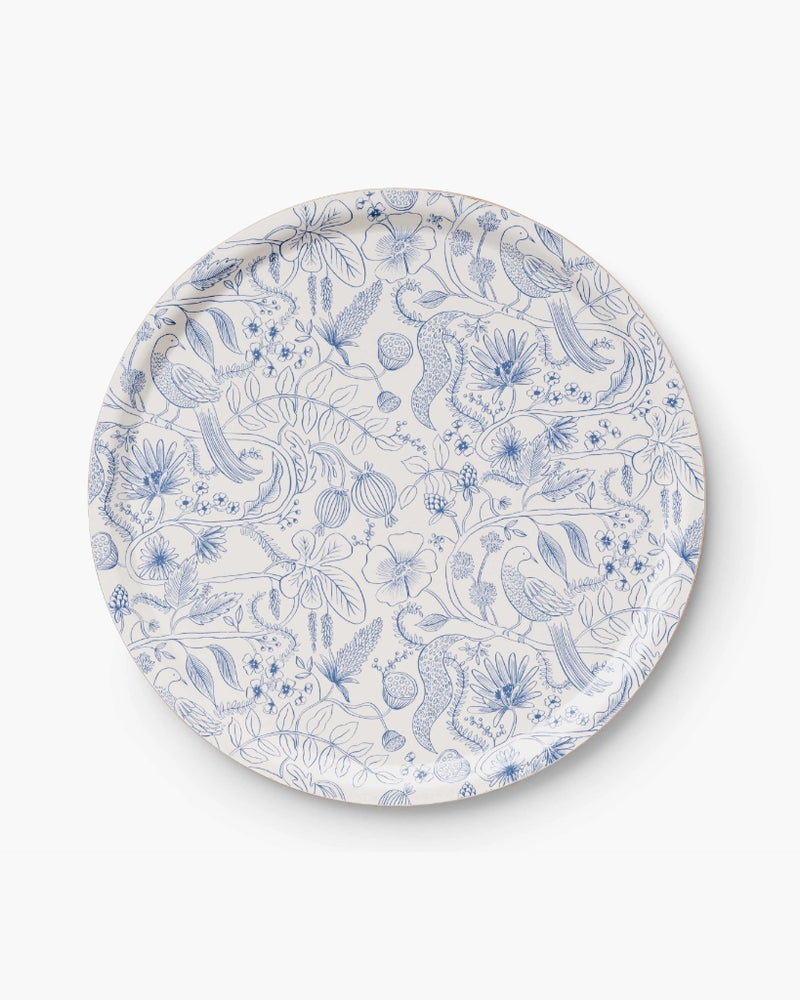 Serving Tray Round - Aviary