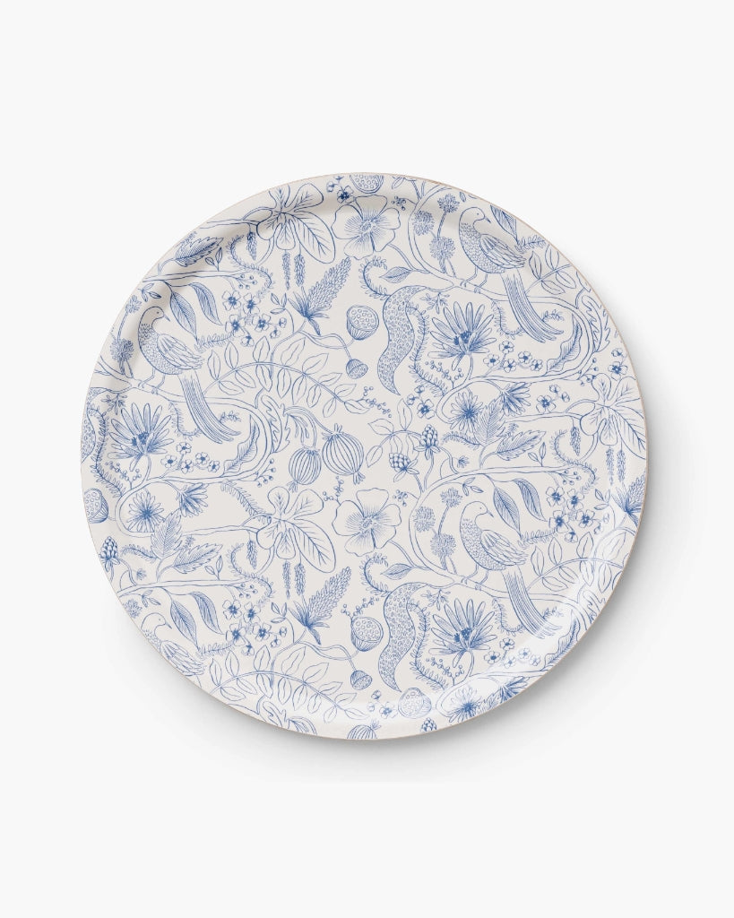 Serving Tray Round - Aviary