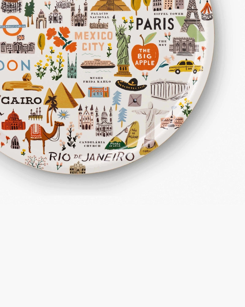 
                      
                        Serving Tray Round - Bon Voyage
                      
                    