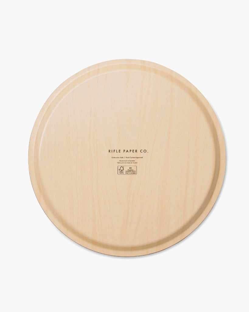 Serving Tray Round - Strawberry Fields [PRE ORDER]