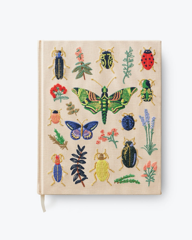 Embroidered Sketchbook - Curio