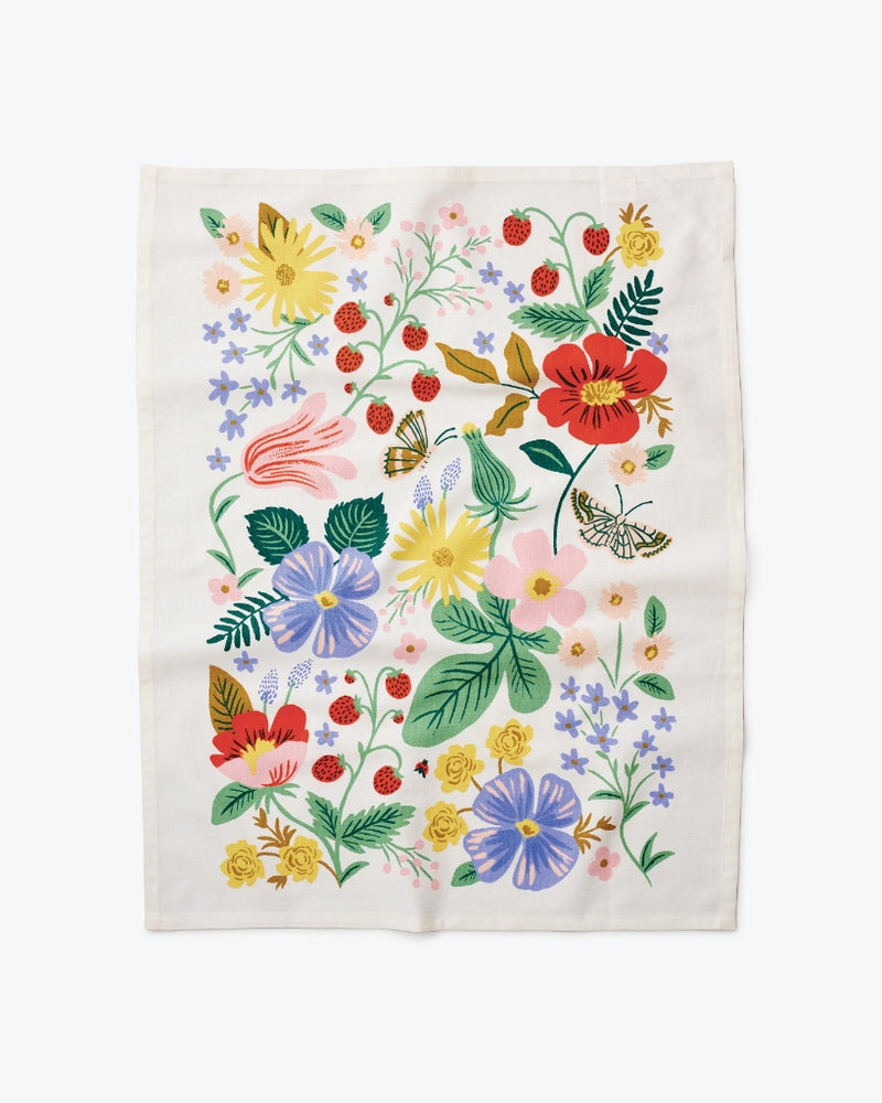 Tea Towel - Strawberry Fields