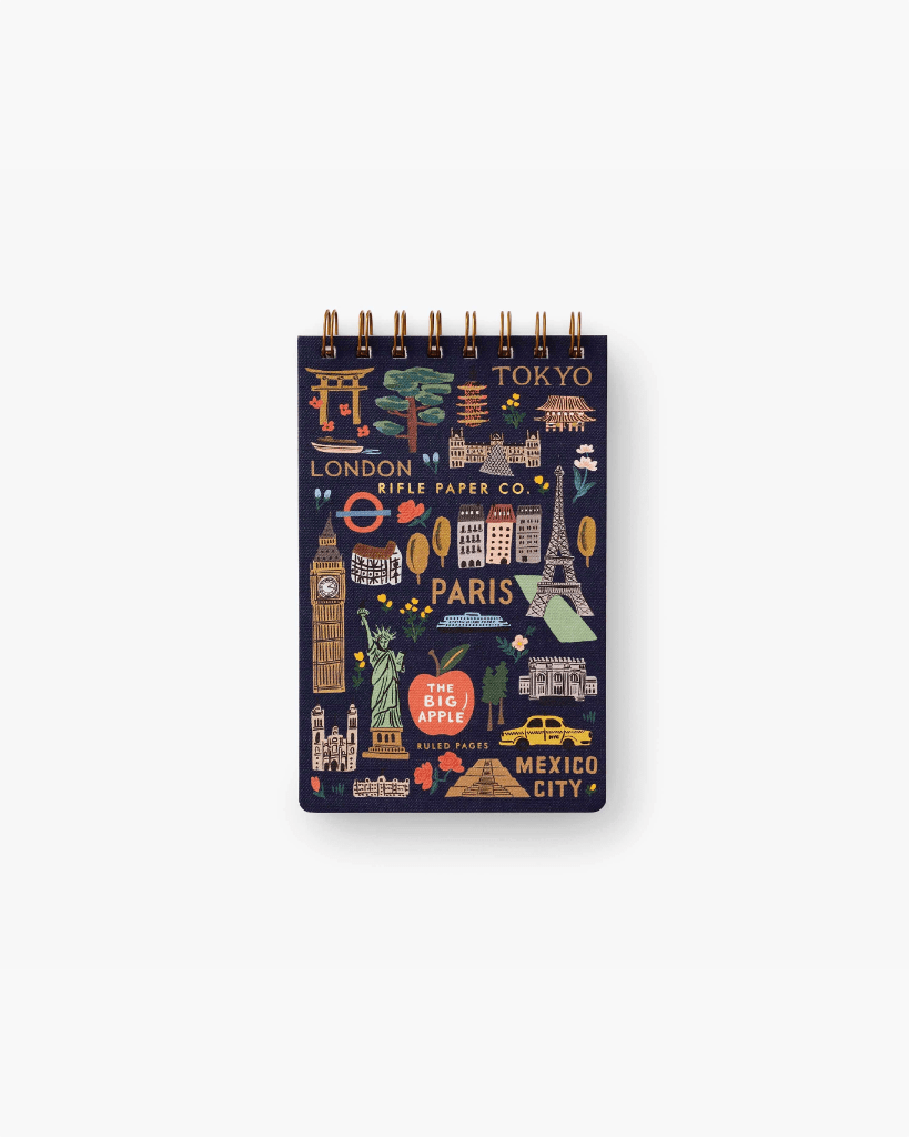 Top Spiral Notebook - Bon Voyage