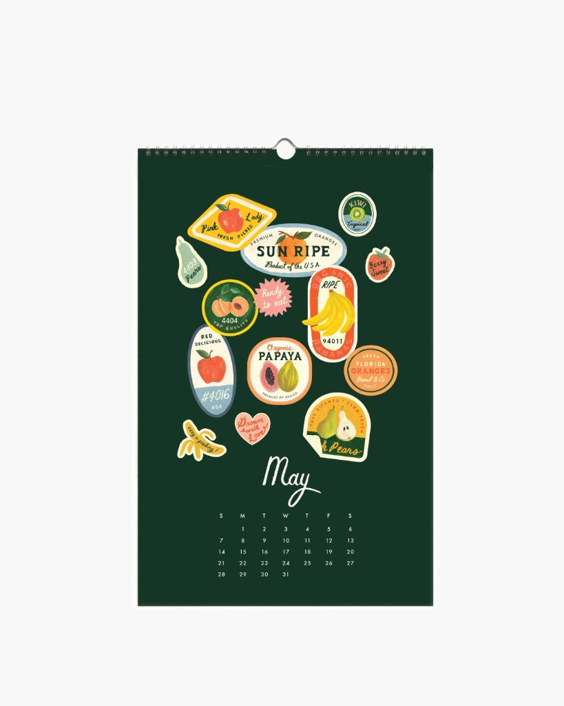 Wall Calendar 2023 - Fruit Stand