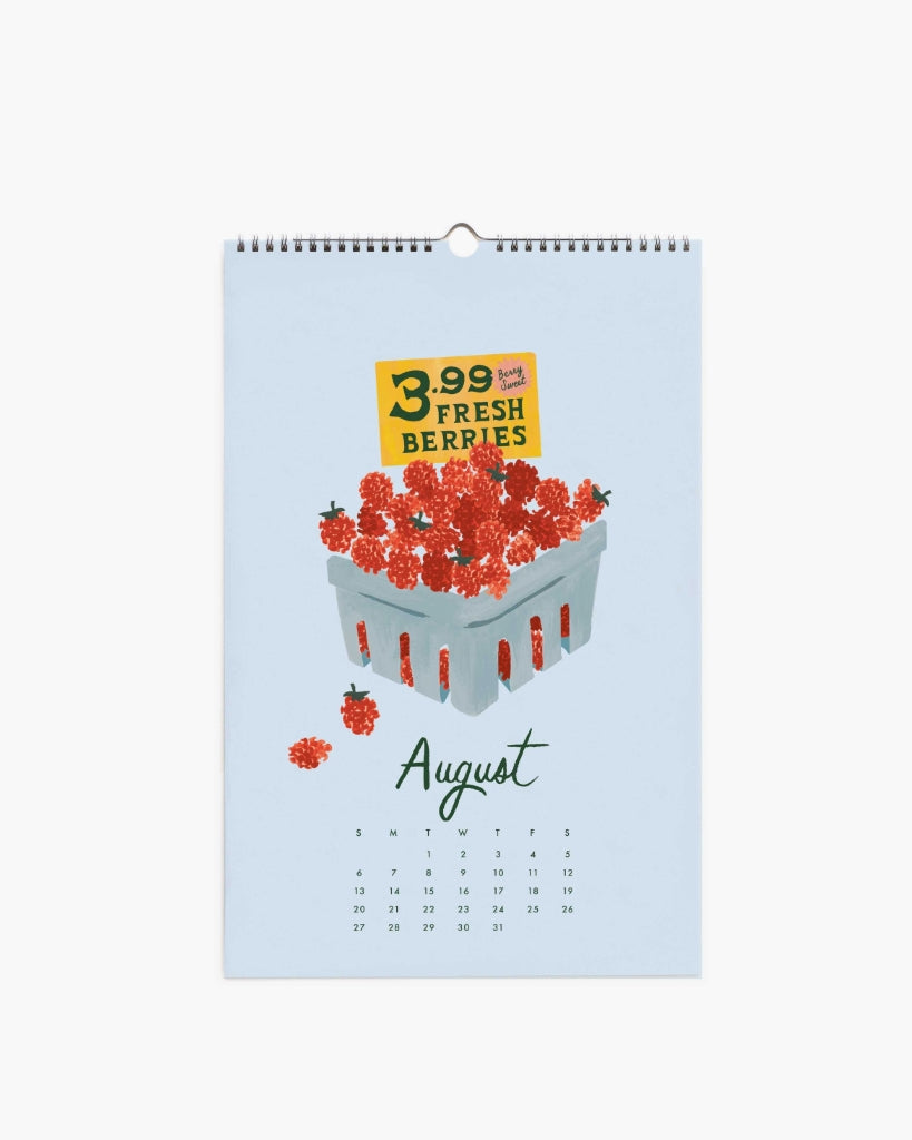 Wall Calendar 2023 - Fruit Stand