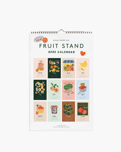 Wall Calendar 2023 - Fruit Stand