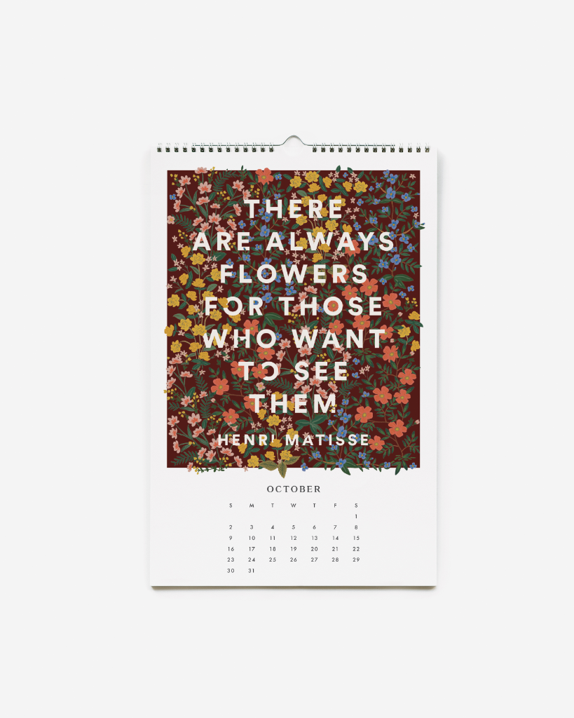 Wall Calendar 2022 - Inspirational Quote