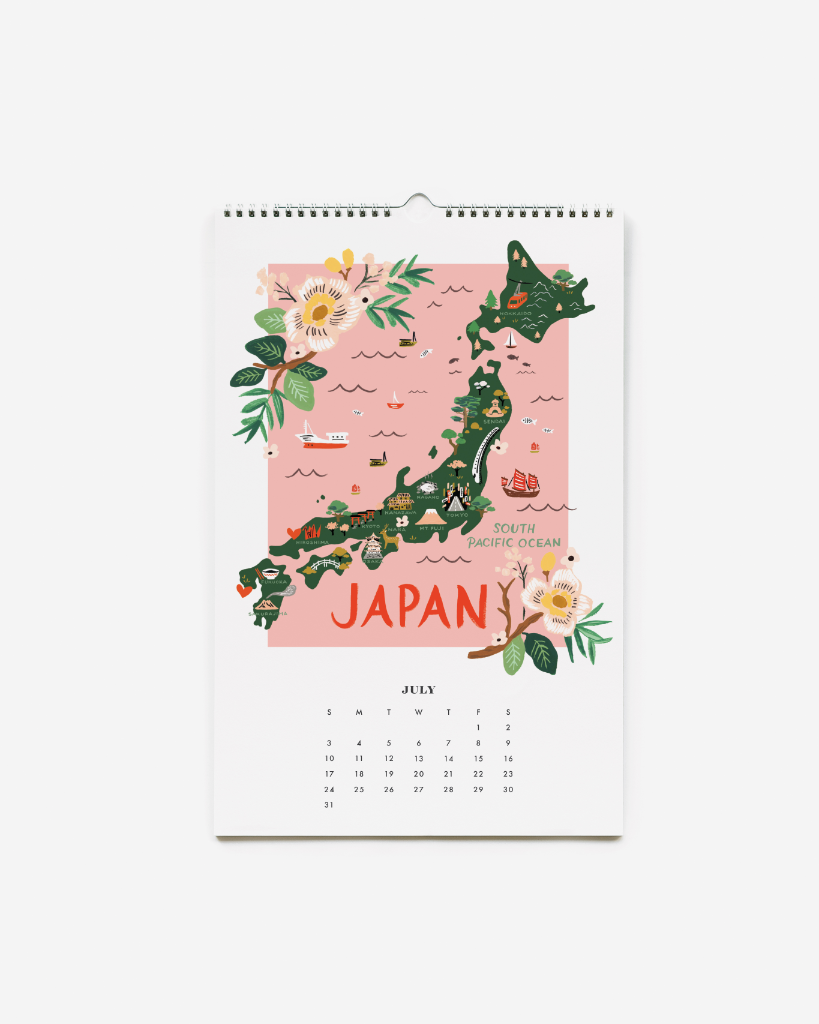 Wall Calendar 2022 - World Traveler