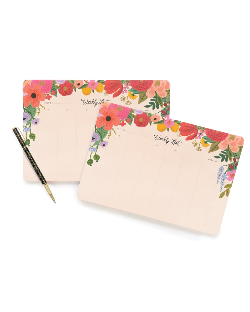 
                      
                        Weekly Desk Pad - Garden Party
                      
                    