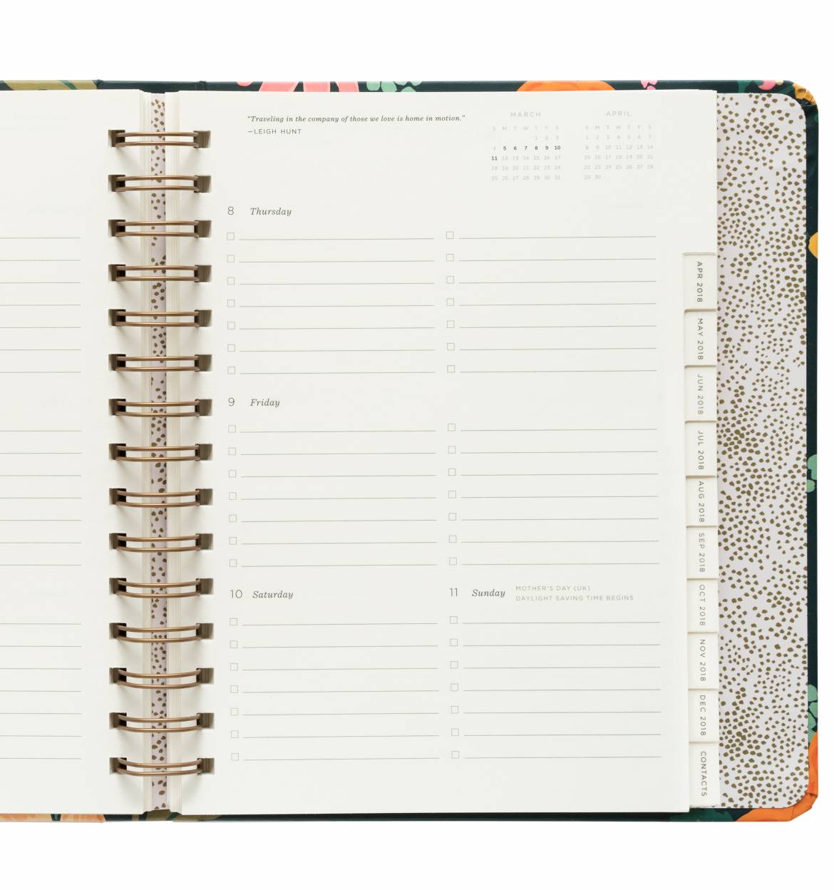 Everyday 17-Month Planner 2018 - Lively Floral