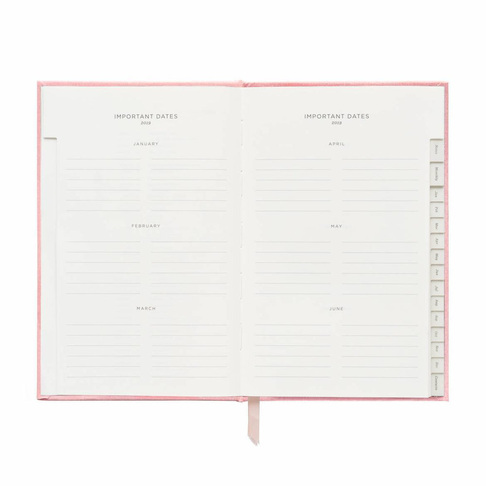 
                      
                        Everyday 12-Month Agenda 2019 - Rose
                      
                    