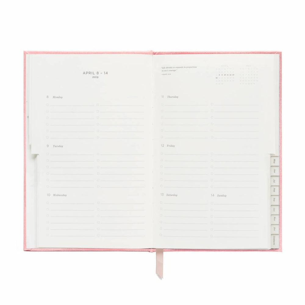 
                      
                        Everyday 12-Month Agenda 2019 - Rose
                      
                    