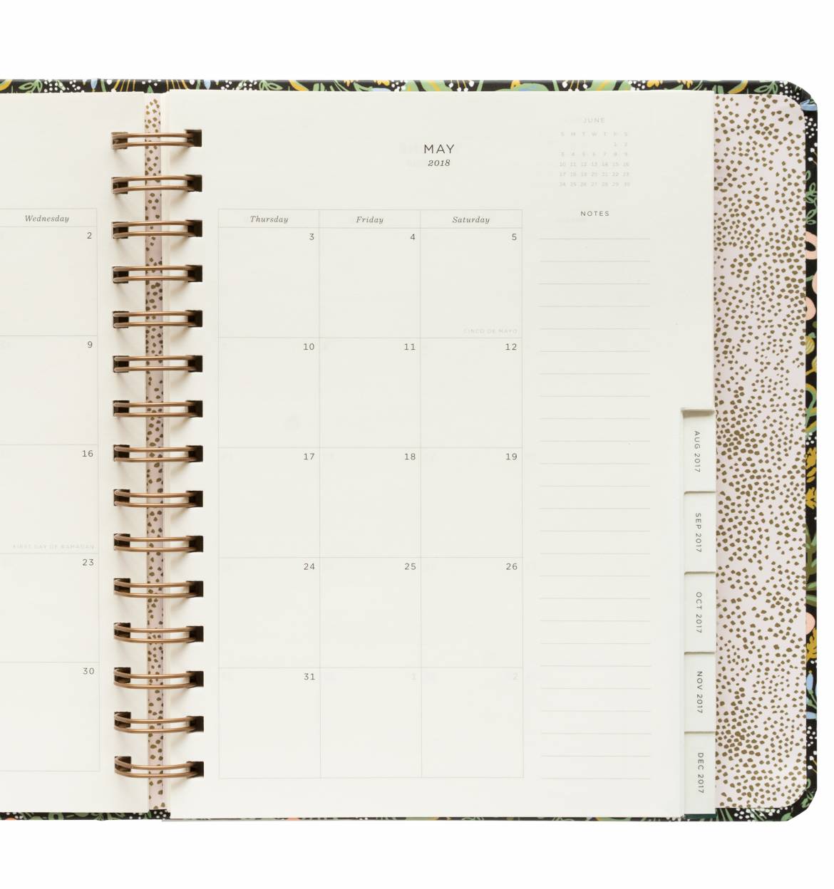Everyday 17-Month Planner 2018 - Tapestry