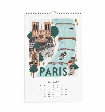 Wall Calendar 2019 - World Traveler