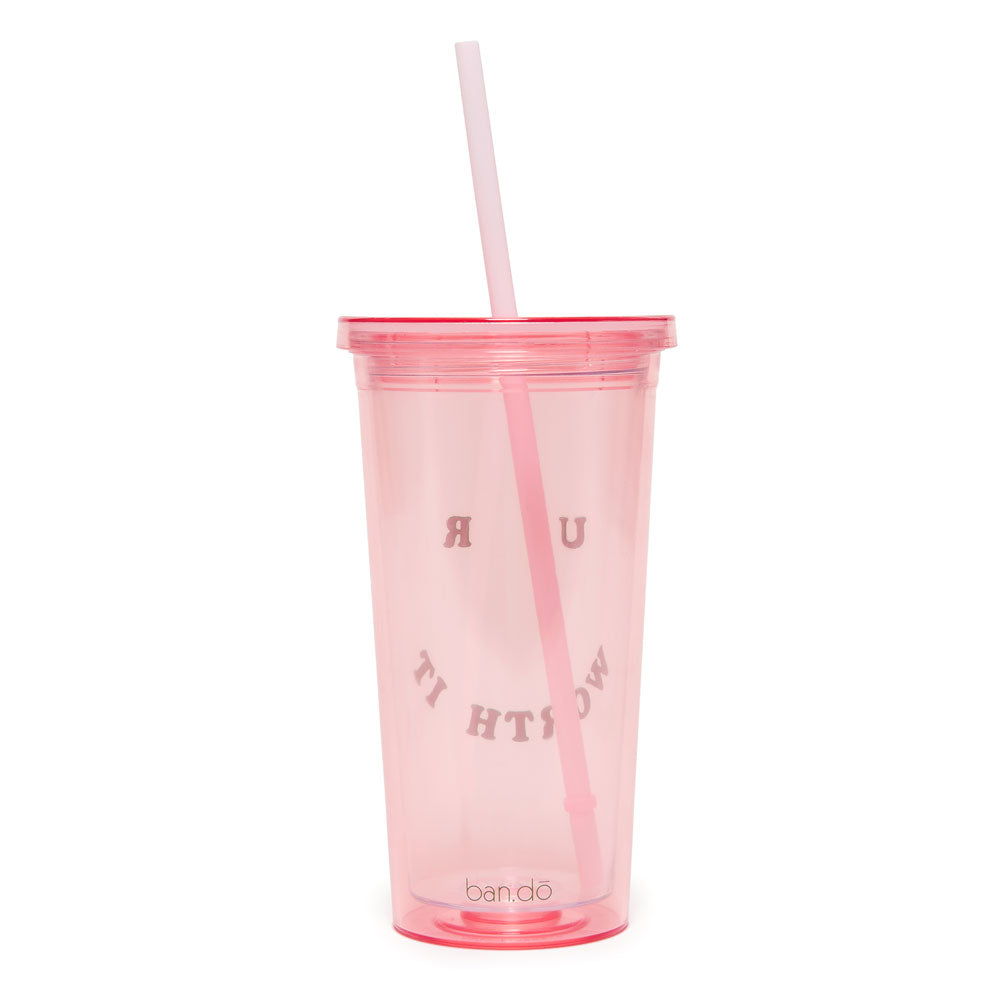 Sip Sip Tumbler - U R Worth It