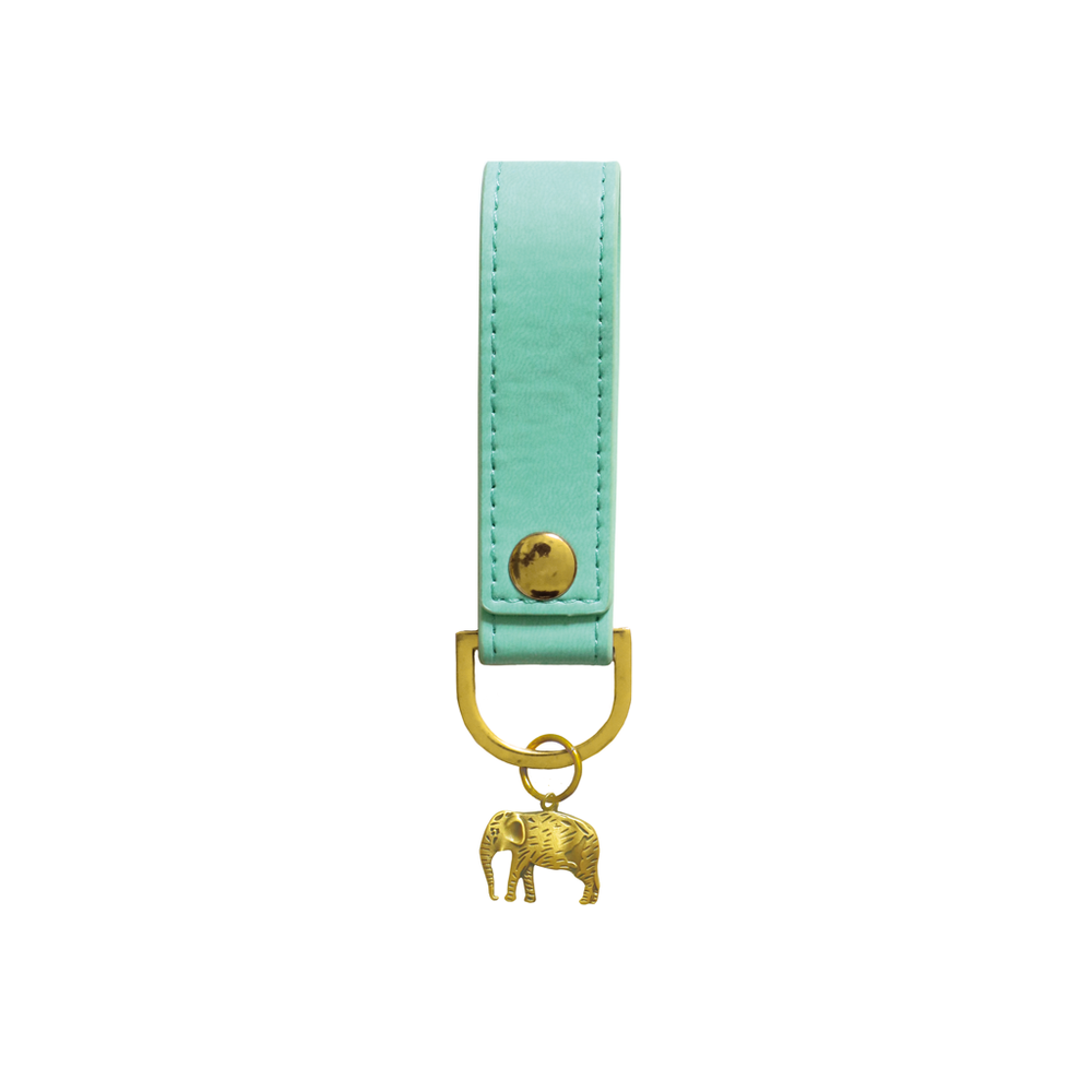 Keychain - Elephant / Mint