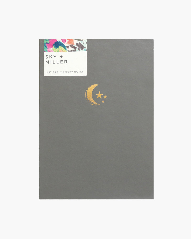 
                      
                        Memo Notes - Moon + Stars / Pewter
                      
                    