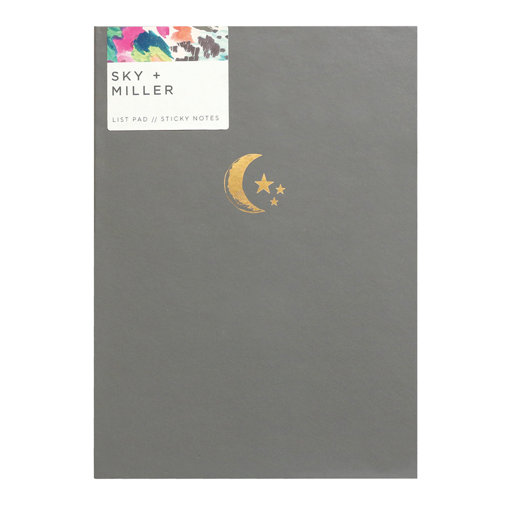 
                      
                        Memo Notes - Moon + Stars / Pewter
                      
                    