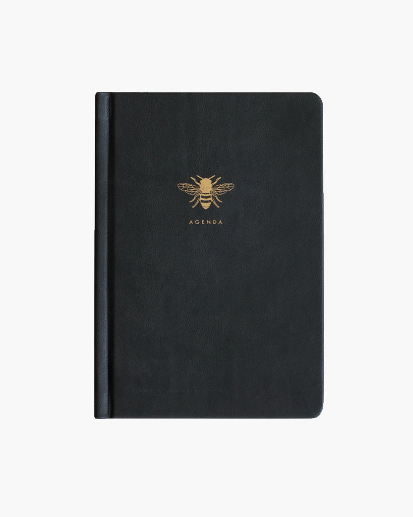 Agenda Planner - Black + Bee