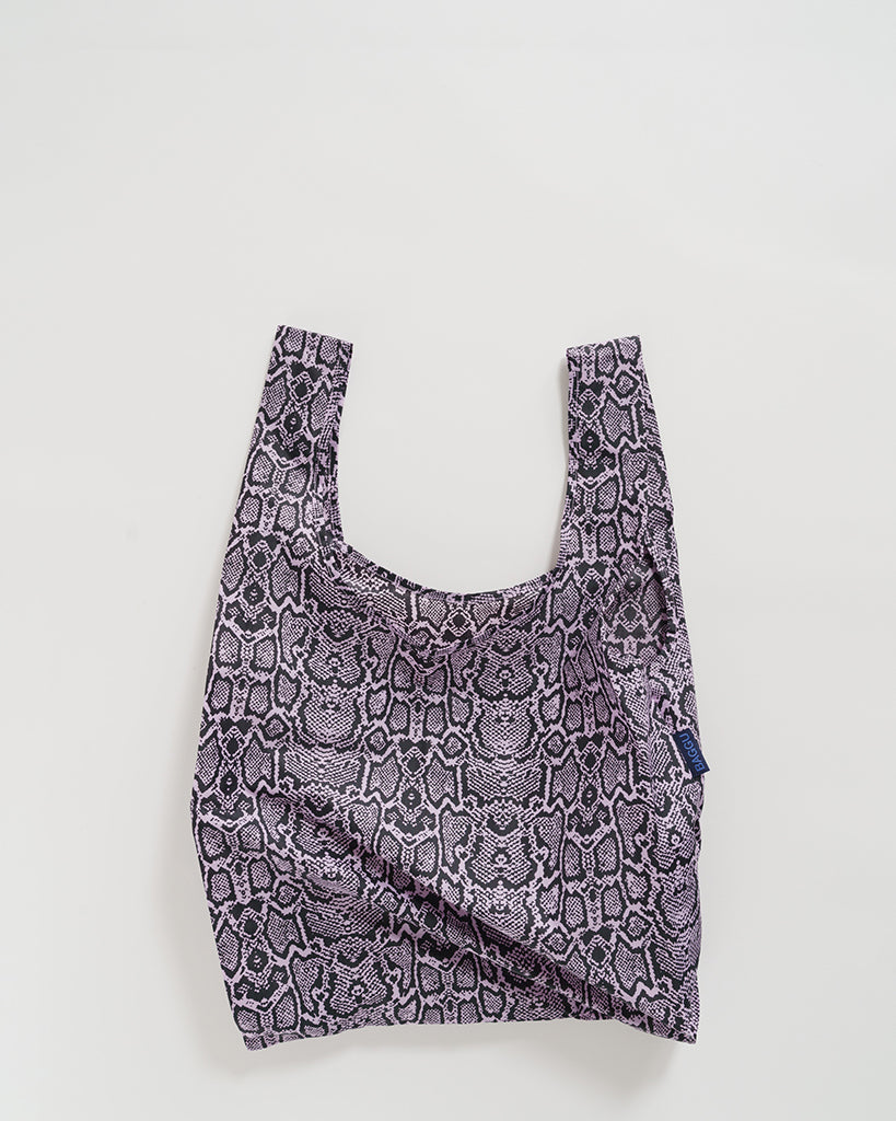 Standard Reusable Bag - Pink Snakeskin