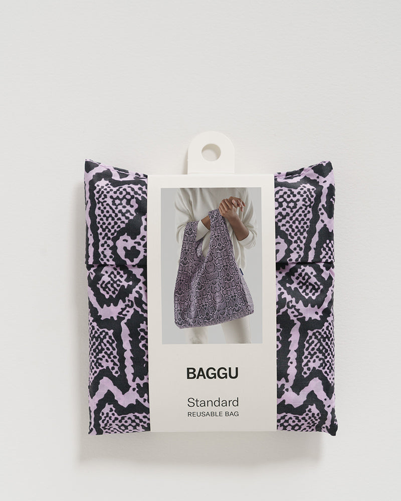 
                      
                        Standard Reusable Bag - Pink Snakeskin
                      
                    
