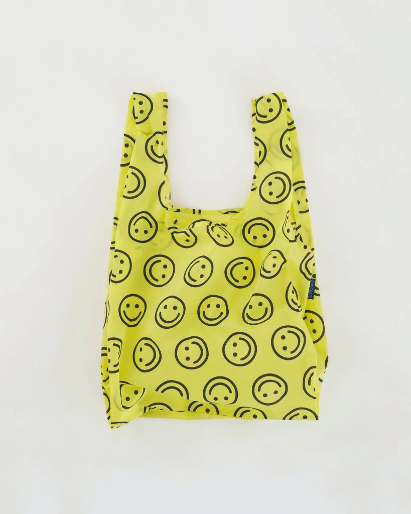 Standard Reusable Bag - Yellow Happy