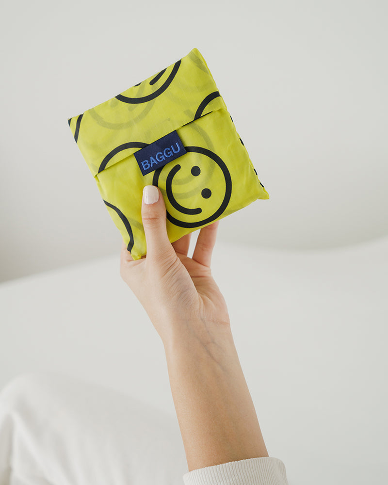 
                      
                        Standard Reusable Bag - Yellow Happy
                      
                    
