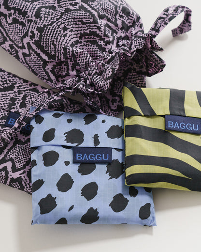 Standard Reusable Bags Set of 3 - Animal Print