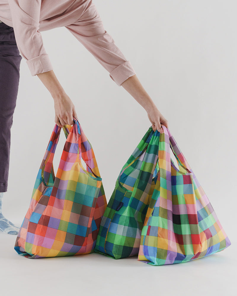 
                      
                        Standard Reusable Bags Set of 3 - Madras Mix
                      
                    