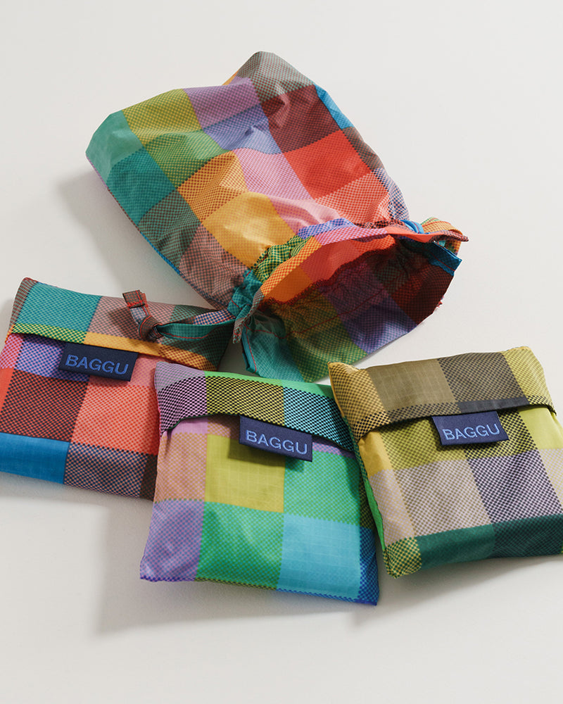 
                      
                        Standard Reusable Bags Set of 3 - Madras Mix
                      
                    