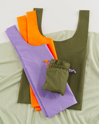 Standard Reusable Bags Set of 3 - Meadow