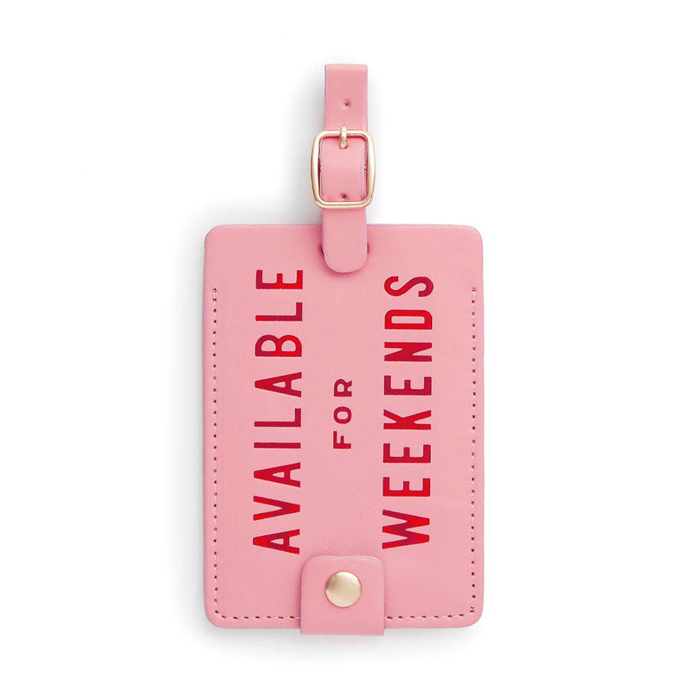 The Getaway Luggage Tag - Available For Weekends