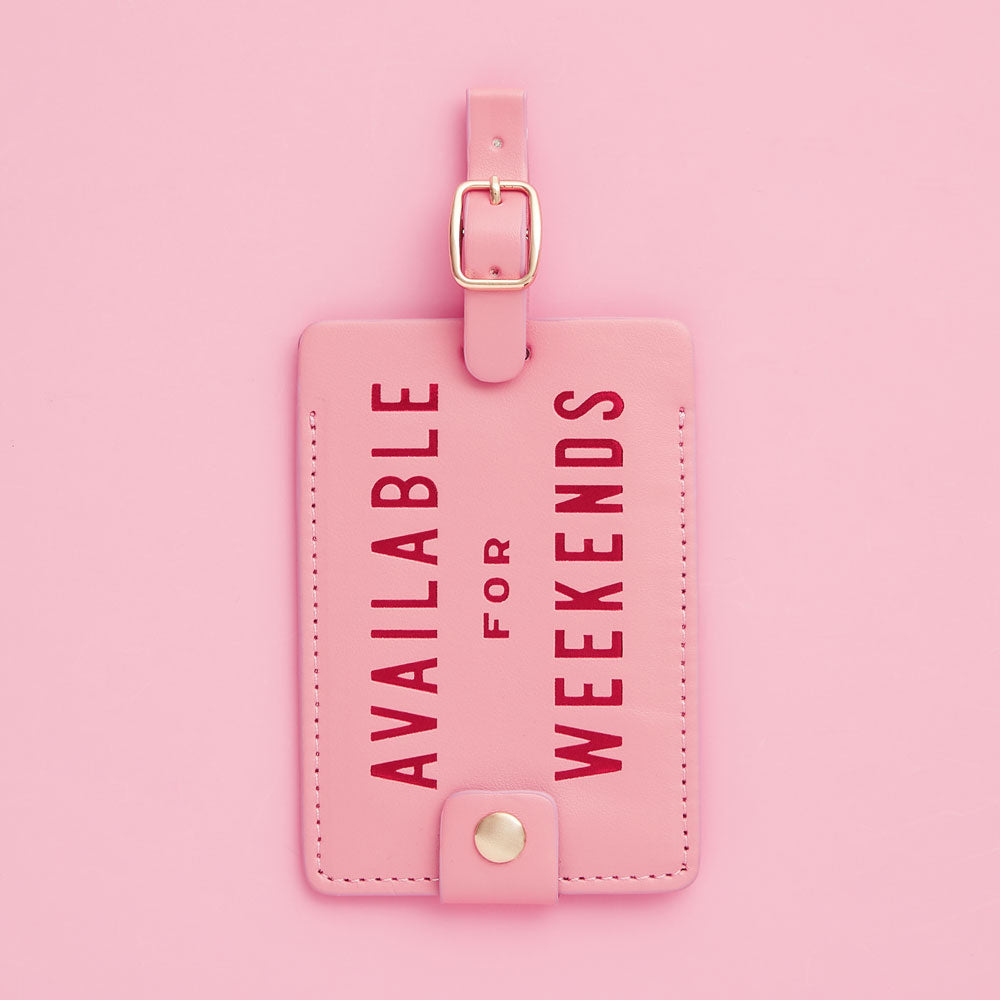 
                      
                        The Getaway Luggage Tag - Available For Weekends
                      
                    