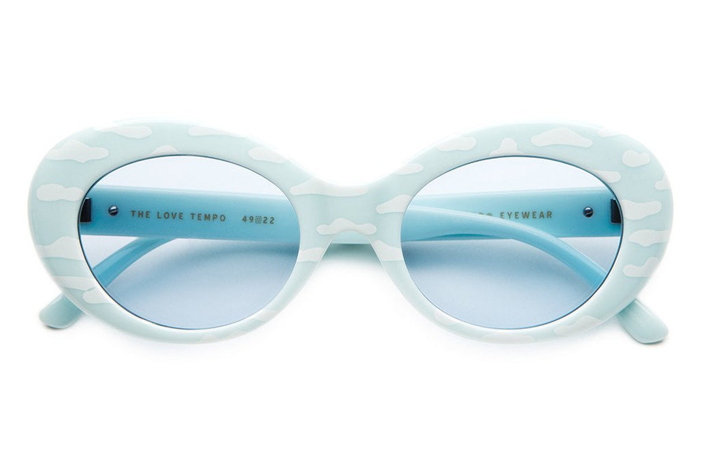 
                      
                        The Love Tempo - Gloss Sky Blue & White Clouds
                      
                    