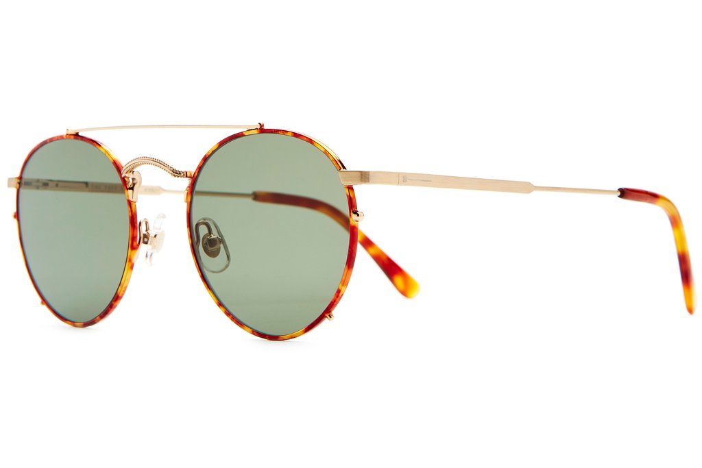 The Tuff Safari - Havana Tortoise Vintage Green