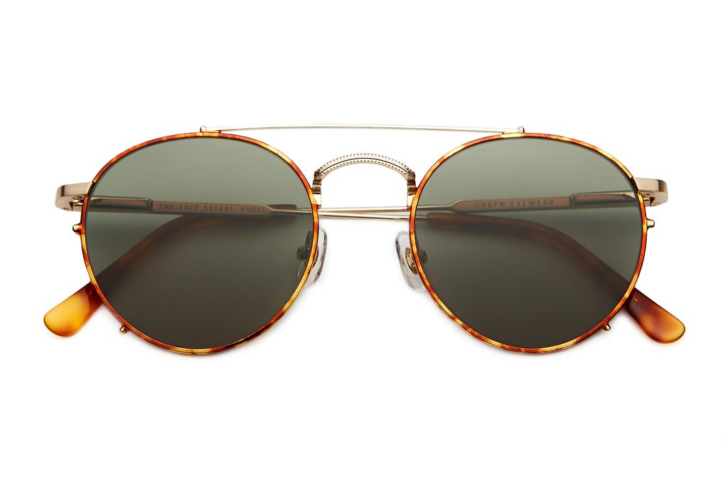 The Tuff Safari - Havana Tortoise Vintage Green