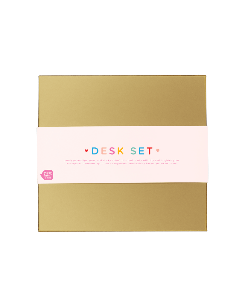 Desk Set - Gold [PRE ORDER]