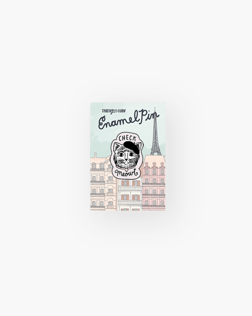 Enamel Pin - Check Meowt [PRE ORDER]